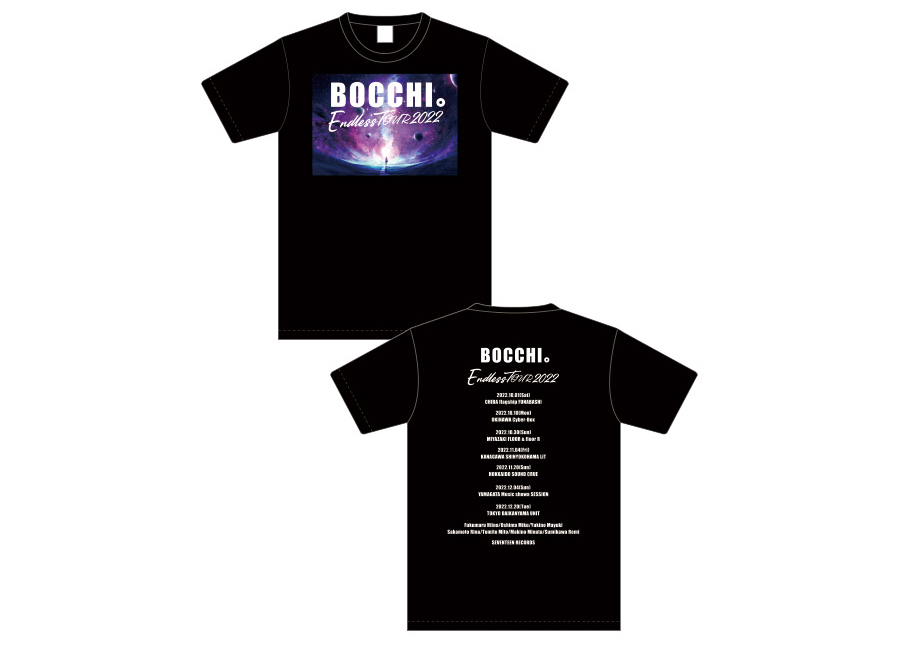 『Endless TOUR 2022』ツアーTシャツ
